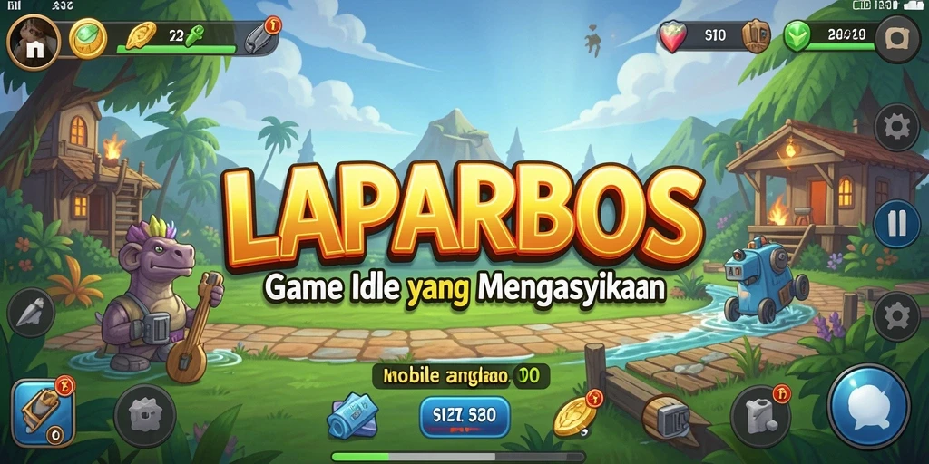 Tampilan screenshot LAPARBOS menunjukkan gameplay yang asyik dan menarik.