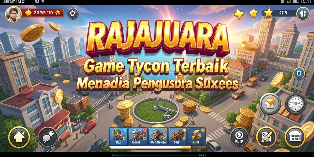 Tampilan gameplay Tycoon yang menarik dan interaktif di RAJAJUARA.